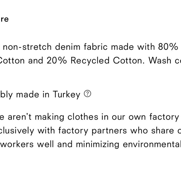 Reformation Blue Denim Crop Top - Picture 7 of 7